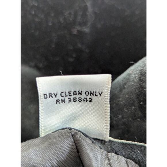 PRESTON & YORK! LUXE, ELEGANT BLACK VELVET, 100% COTTON CLOAK, JACKET! SZ S - Picture 9 of 11